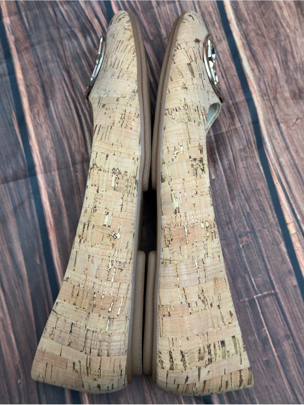 Kelly & Katie Hiliah Cork Medallion Ballet Flat Size 11 - Picture 9 of 16